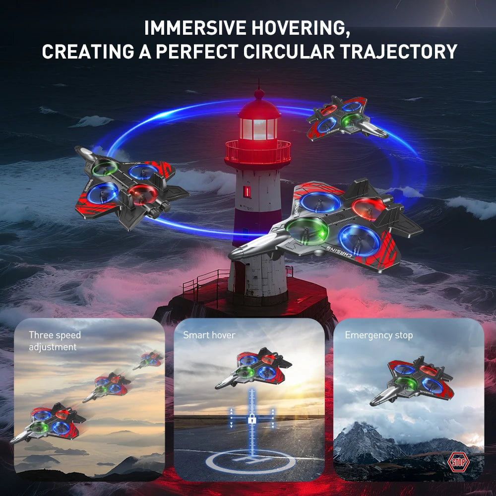 ApexJet: Stealth Foam Stunt Drone