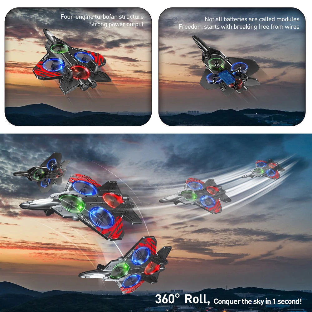 ApexJet: Stealth Foam Stunt Drone